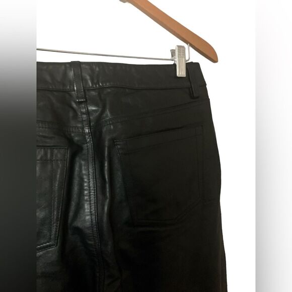 Gap Genuine Leather Pants Size 12 - Picture 3 of 5